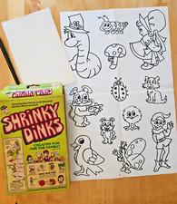 Vintage 1974 Shrinky Dink Kit 1000 Make your Own