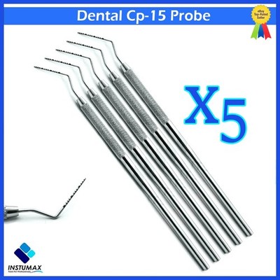 X5 Periodontal Color Coded Dental Marking Pocket Probe Williams CP 15