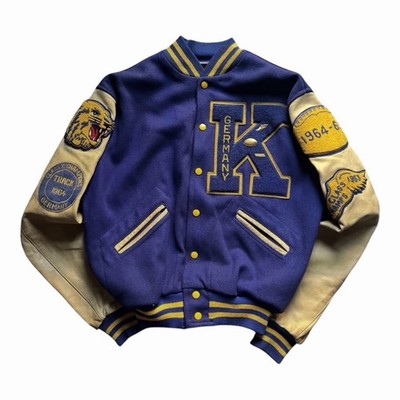 Vintage 1960 s Wilson Sporting Goods Varsity Letterman Jacket Size 42