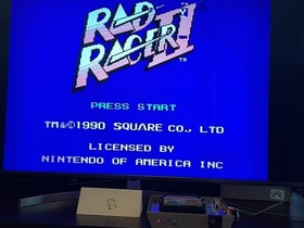 Rad Racer 2 Nintendo NES Cartridge II TESTED