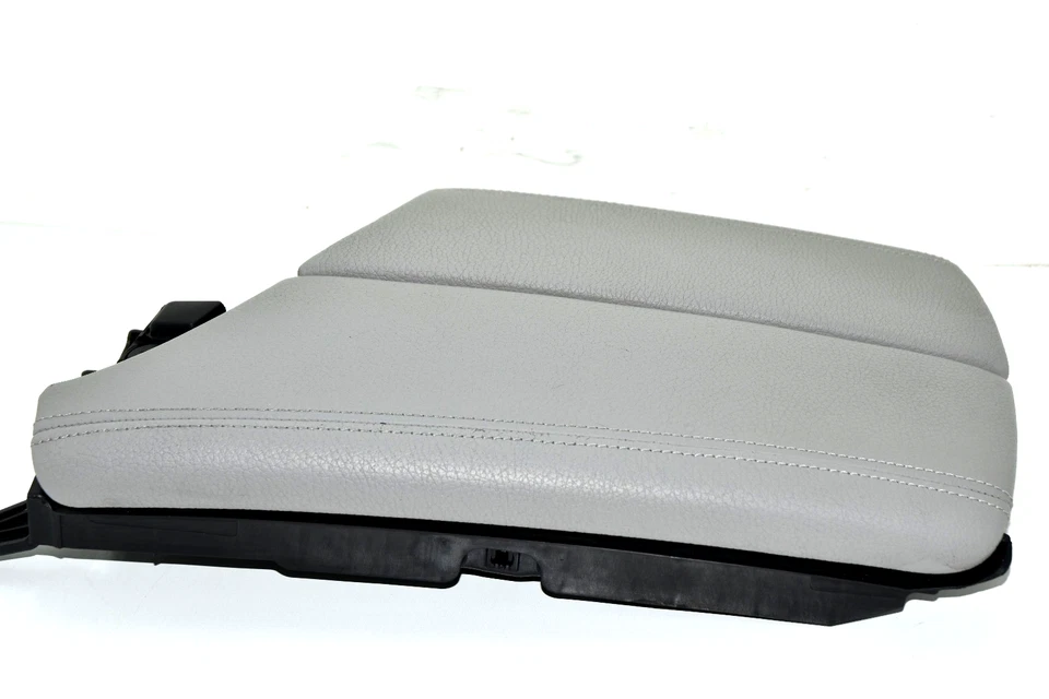 💎 BMW 528i 535i 2011-2016 gris consola central cuero reposabrazos tapa conjunto OEM Foto 4 de 4