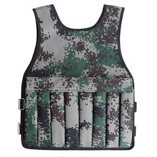 .Adjustable Weighted Vest 20KG Max Loading For Exercises Fitness Muscle Building