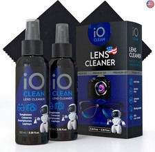 Eyeglass Lens Cleaner 3.38oz 3.38oz 2cloths Kit for Glasses, Screens,