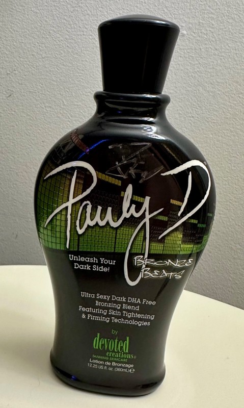 autographed Pauley D Bronze Beats