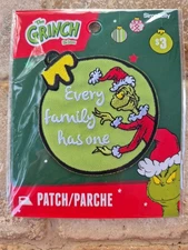 3" X 3" tall Simplicity Dr. Seuss The Grinch Iron On Patch New 2024