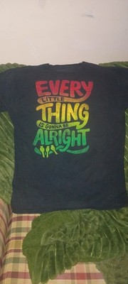 Bob Marley Every Little Thing Is Gonna Be Alright Shirt Size Large Reggae Birds