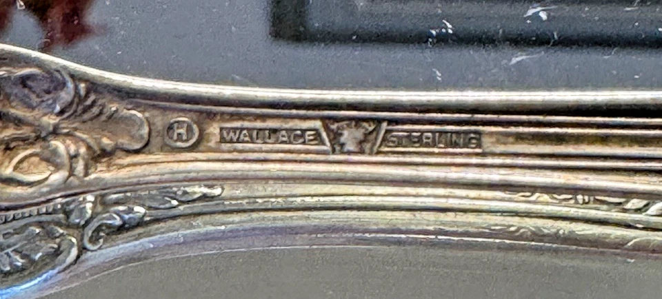 Wallace Sterling Silver Spoon 6" Sir Christopher - Image 4 of 4