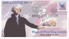 JVC CACHETS -  AMERICOVER 3013 AFDCS EVENT COVER FDC - AUG 16TH - WASHINGTON