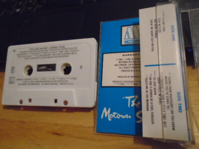 RARE OOP Diana Ross CASSETTE TAPE To Love Again 1981 soul MOTOWN