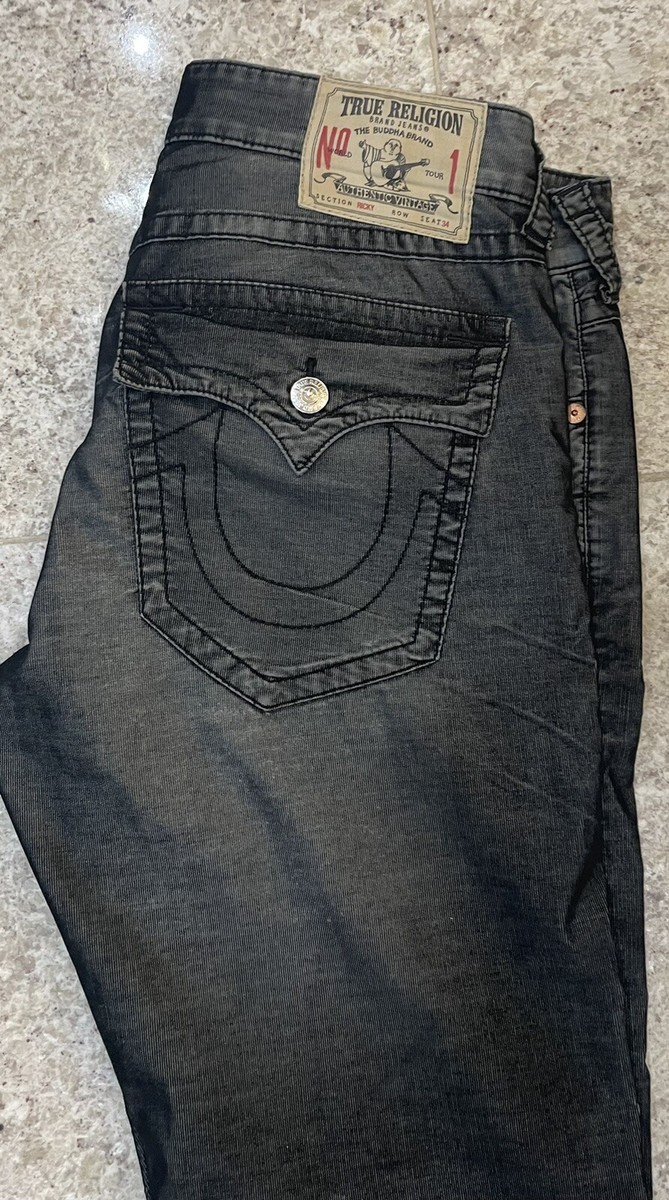 True Religion Ricky Super T Micro Corduroy Straight Pant | Lyst