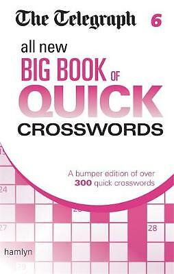 The Telegraph All New Big Book of Quick Crosswords 6 Paperback Puzzles - Image 2