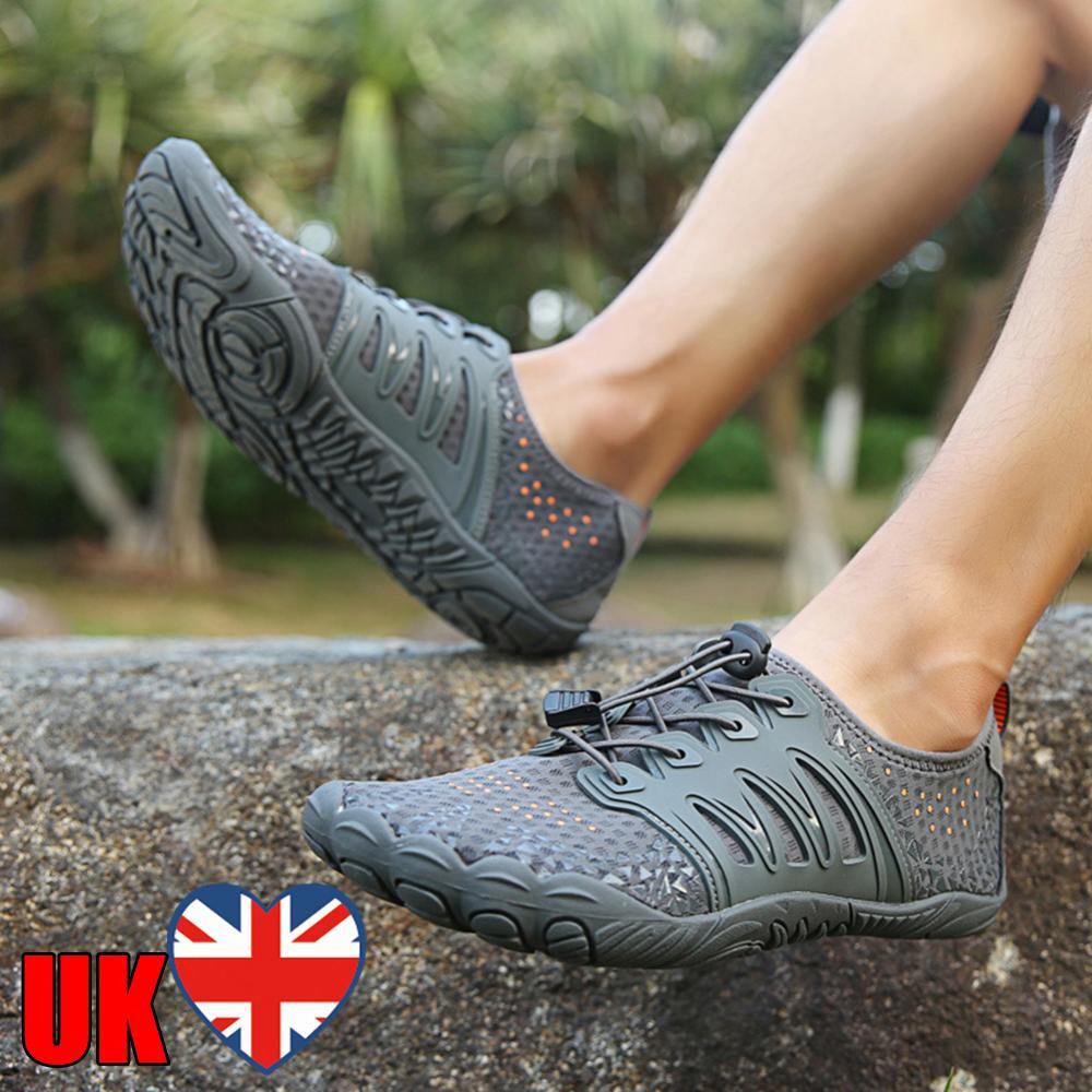 SAOLA Sneakers Fitness Traspiranti Leggere Sneakers Fitness Calzature (Grigio 43)