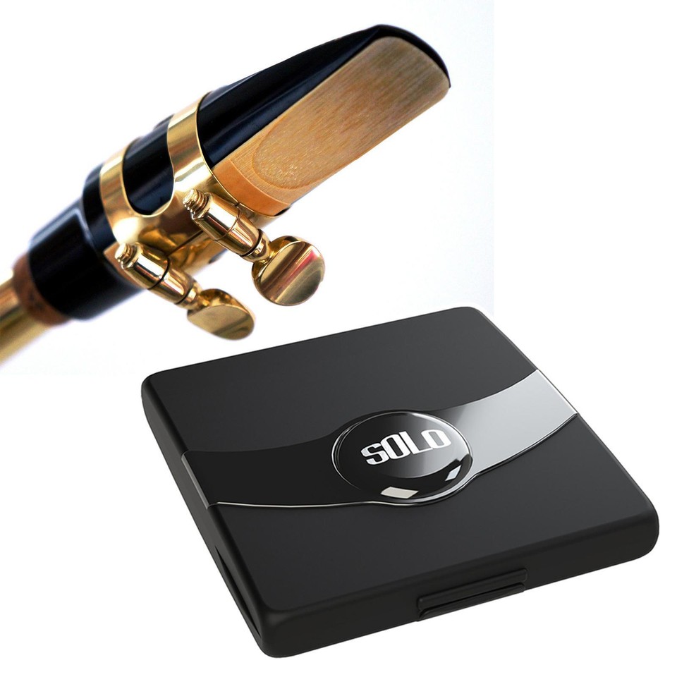 Saxophone Portable Accessories Parts Storage Box for 8 Reeds Grids Oboe