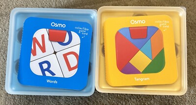 OSMO Words  And Osmo Tangram Sets. Complete!