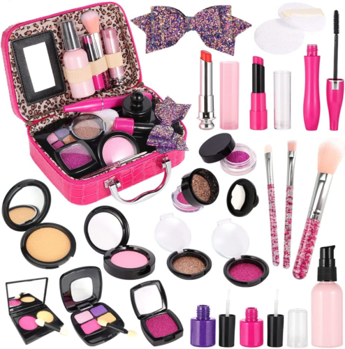 Gefälschtes Make-up-Kit für Mädchen - für Kinder (kein echtes Make-up)." - Bild 1 von 12