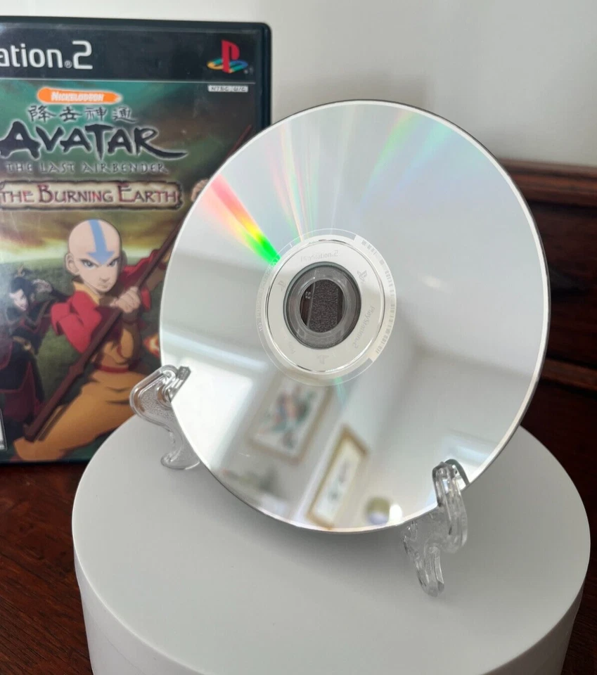 Avatar The Last Air Bender The Burning Earth (Playstation 2, 2007) Novo na caixa com manual - Imagem 4 de 4