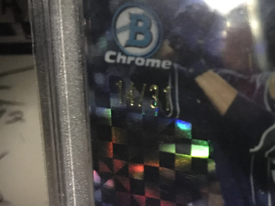 Bowman Chrome X 2019 Luis Urias Green X-Fractor RC #14/31 PSA 10 Gem Pop 23 🔥 Foto 2 de 3