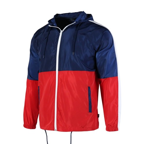 Lightweight Water-Resistant Windbreaker Zip-Up Hoodie Windproof Jacket for Men - Picture 5 of 30