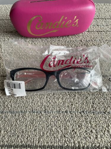 Candies C Audrey 47-17-135 Brn/Cml Full Rim Embossed Eyeglasses - FRAMES ONLY Candie main image 4