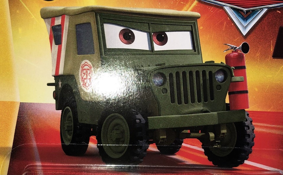 DISNEY PIXAR CARS Rescue Sarge Radiator Springs RACE & RESCUE 2025 ...