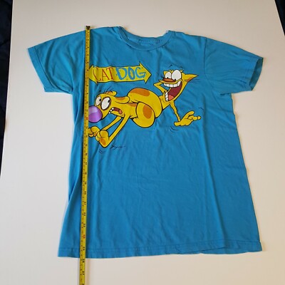 Vintage Nickelodeon CatDog Shirt Cat Dog Cartoon Network Danny Phantom Edd Eddy