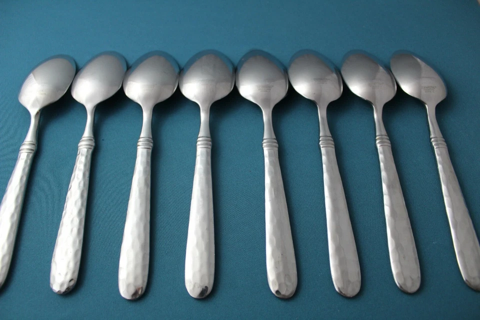 Cucharas sopera ovaladas de 8 lugares Cambridge MAJESTY acero inoxidable China 8 1/8" Foto 4 de 4