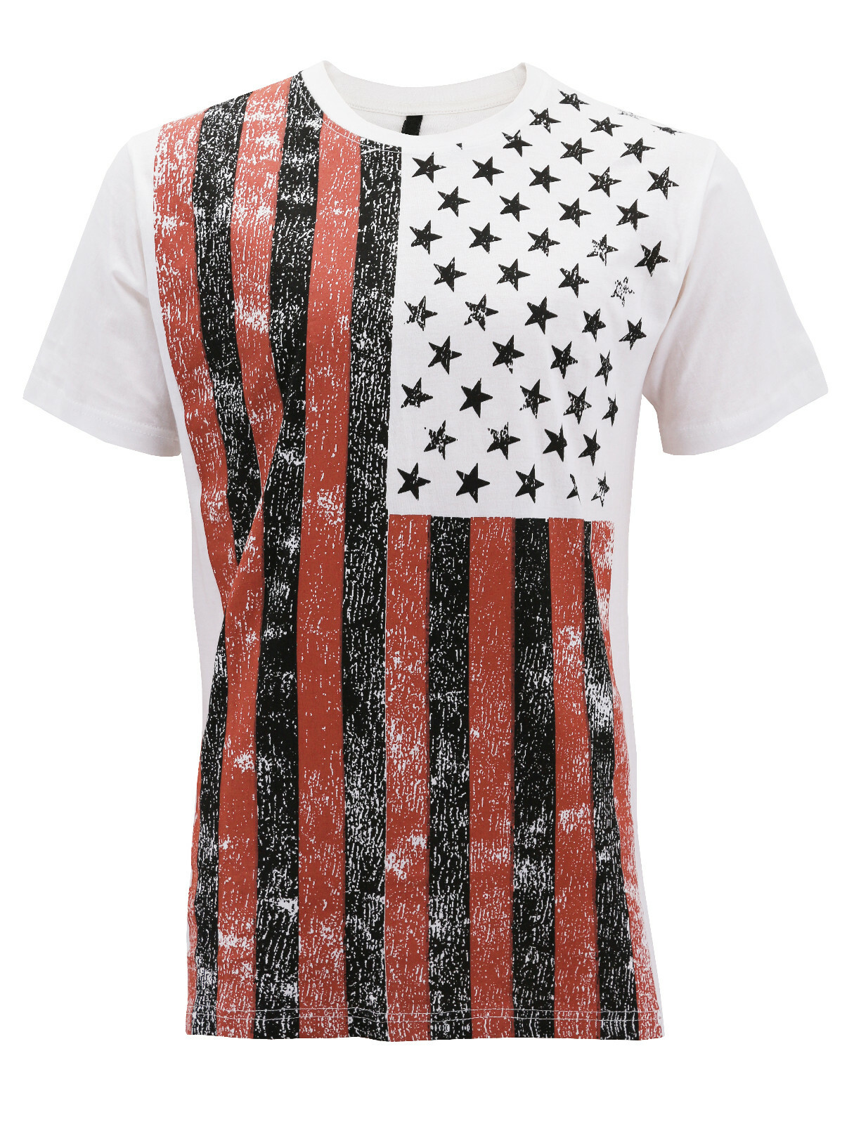 Мужская повседневная хлопчатобумажная рубашка с американским флагом США, летняя пляжная патриотическая футболка