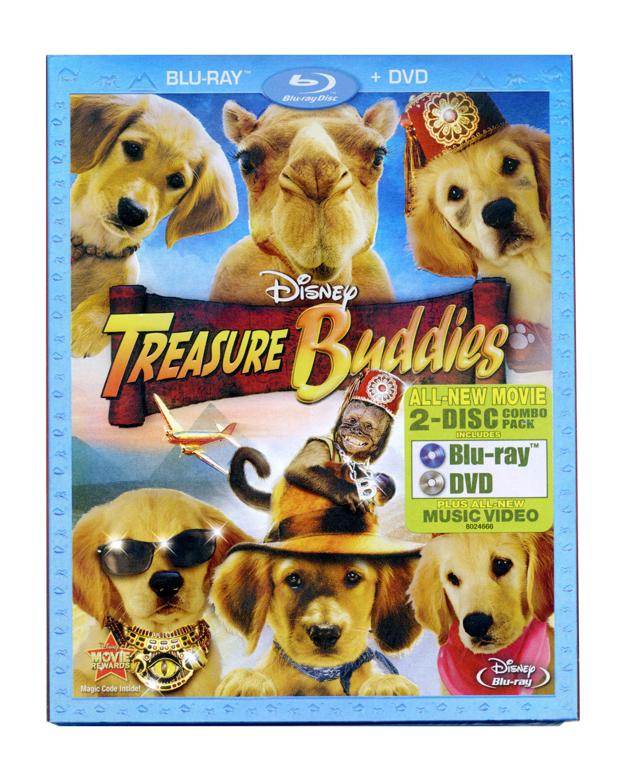 Treasure Buddies Bluray & DVD Combo Brand NEW & Sealed W/ Slipcover 786936806601 eBay