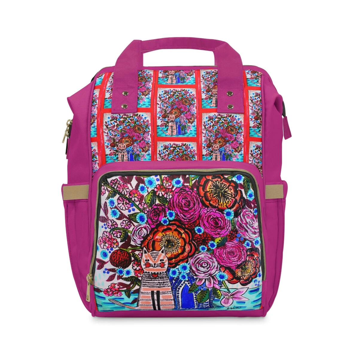 Multifunctional Diaper Backpack