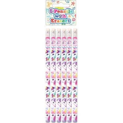 UNICORN Pencils Party Favour Fun Bag Filler Choose  1 6 12 24 30 36 60