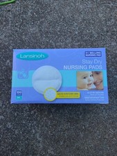 Lansinoh Stay Dry Disposable Nursing Pads, Maintains Form ,100 Count