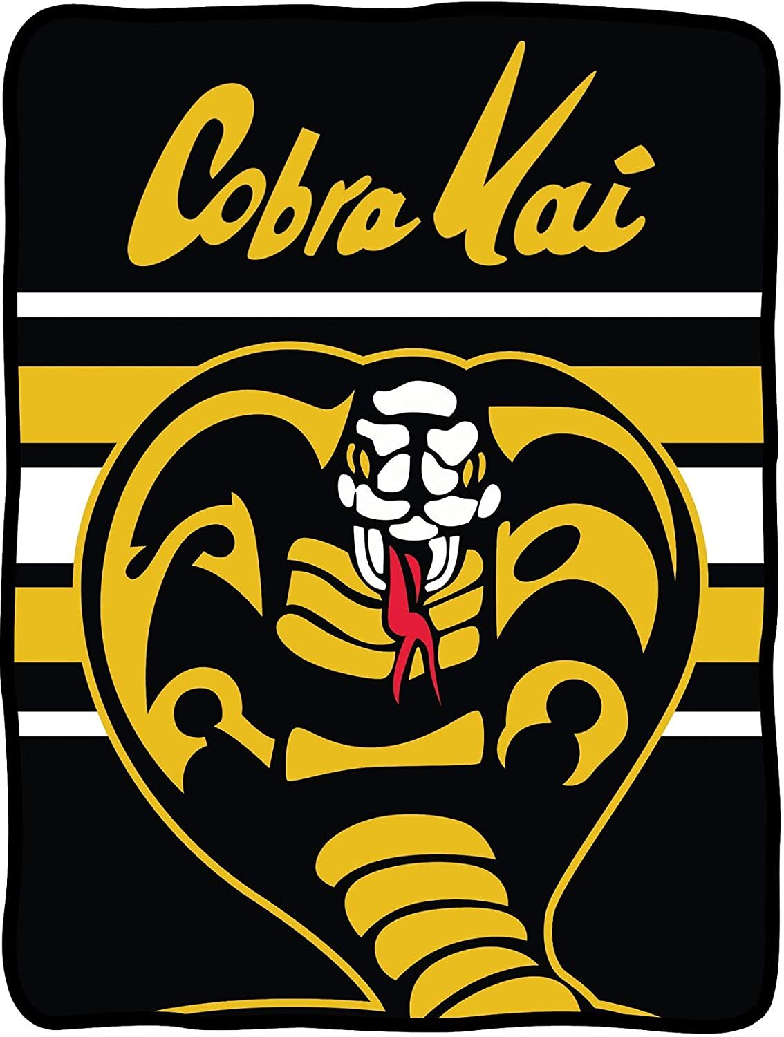 Флисовое одеяло Cobra Kai 45 x 60