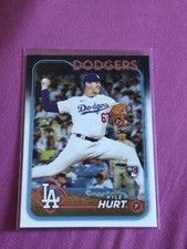 624-3 2024 Topps Series 2 RC Kyle Hurt Los Angeles Dodgers