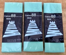 3 Packs CAPTAIN 88 WIDE Bias Tape, Mint Green-382, 45mm By 2.75m, Japan, NIP