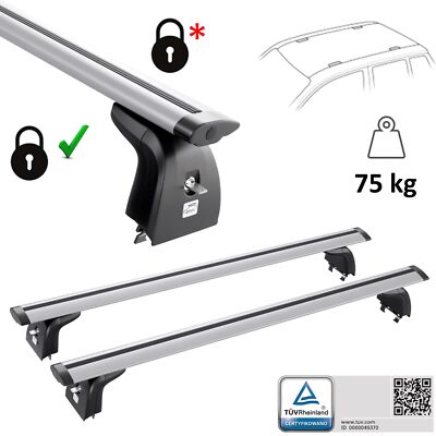 Dachträger für Vauxhall Vectra Heckklappe Limousine C 2002-2008 Befestigungspunkte