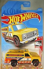 2019 Hot Wheels #123 HW Rescue-Emergency Unit RAPID RESPONDER Yellow w/BlackMC5s