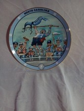 Limited Edition University Of North Carolina Danbury Mint Plate 