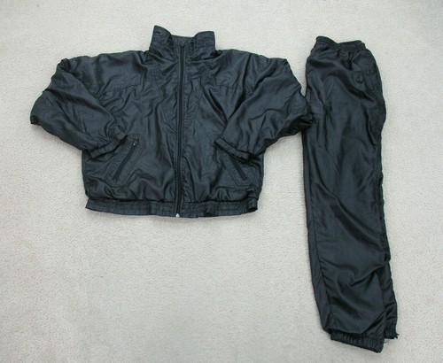 Adidas Track Suit Adult Large Black 