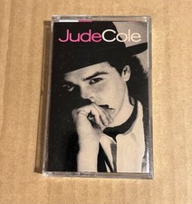 Jude Cole - Self-Titled RARE out of print cassette tape '87 SEALED 