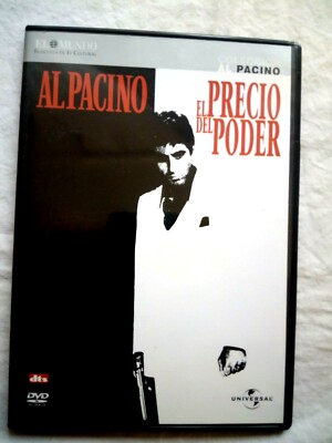 El Precio del Poder Pelicula DVD Al Pacino Pal Ingles Castellano