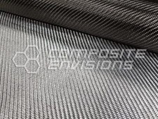 Silver Aluminized Carbon Fiber Fabric 2x2 Twill 3k 6oz/203gsm Toray T300-Sample