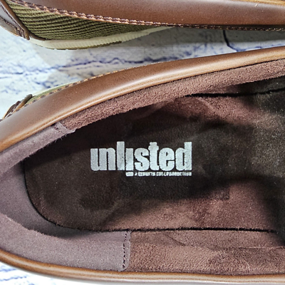 Unlisted Kenneth Cole MENS 9 Boat Shoe Un-Anchor Corduroy  display picture 1