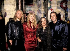 Renny Harlin, Laura Dern, Joy Coppola & Nicolas Cage 1990 Old Photo