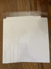 BCW Silver COMIC BOOK BAGS 5CT 7 1/8" x 10 1/2" With 5 Silver Boards