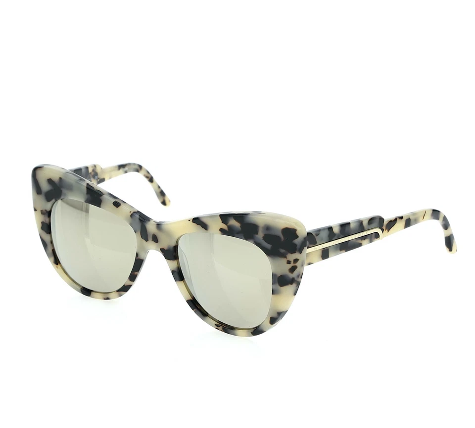 Gafas de sol Stella McCartney para mujer 54 mm ojo de gato tortuga espejadas R1311 Foto 3 de 4