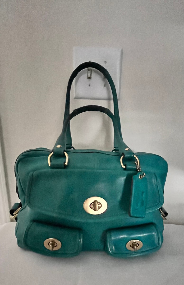 Vintage Coach Ltd Ed Peyton Legacy Green