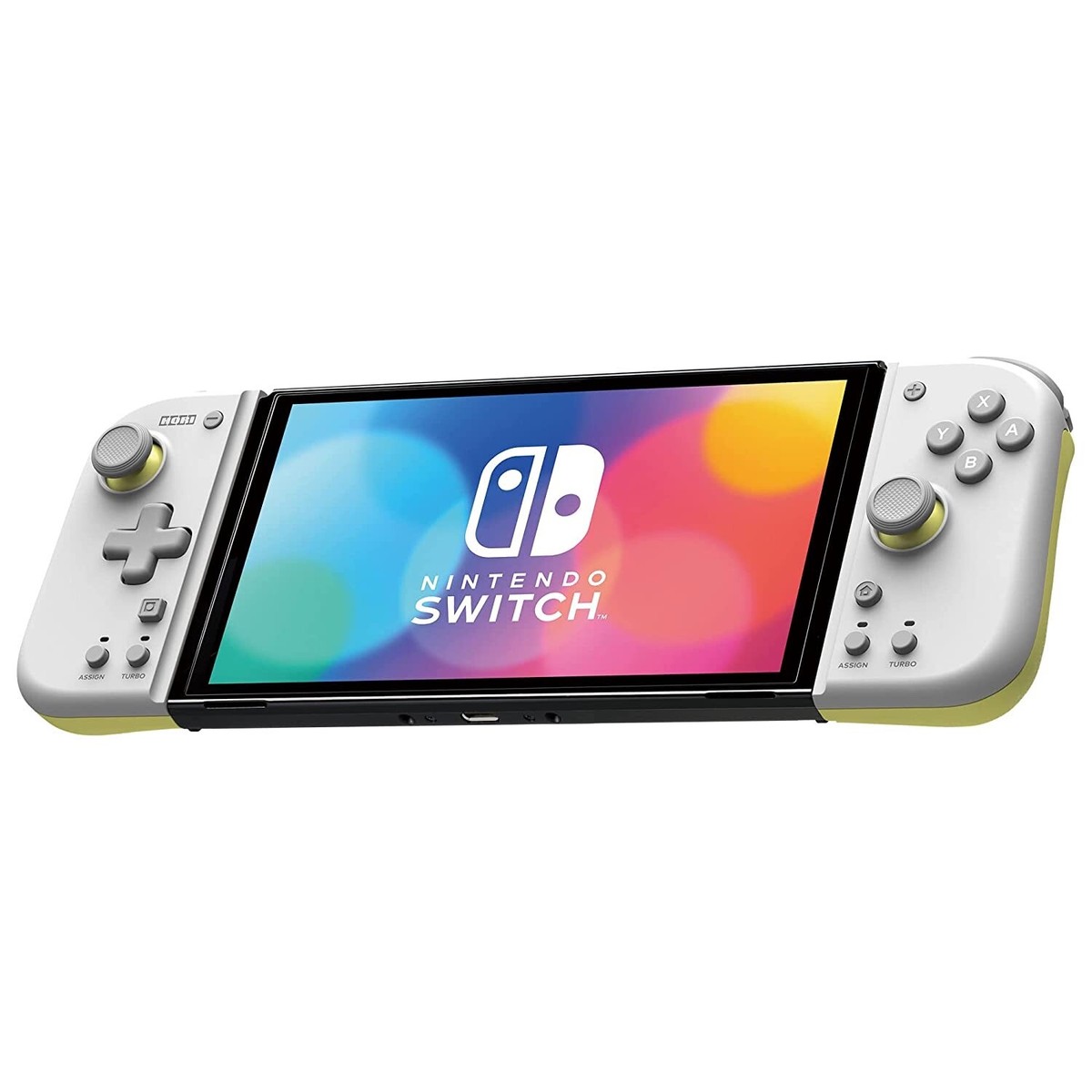 Hori Nintendo Switch Split Pad Compact (Light Gray & Yellow) | eBay