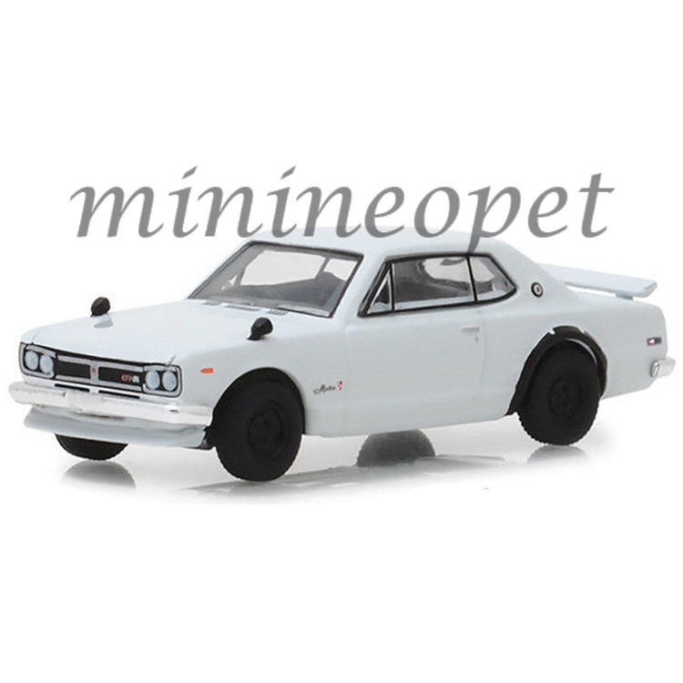 GREENLIGHT TOKYO TORQUE 1971 NISSAN SKYLINE 2000 GT-R 1/64 WHITE