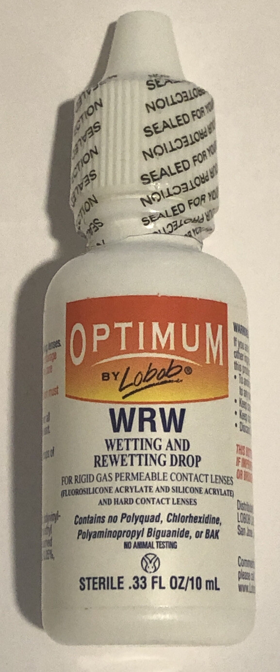 (1) Optimum Lobob WRW Wetting and Rewetting Drop .33 fl oz R