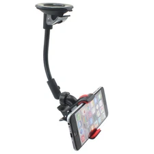 For Galaxy S20/S21/S23/S24/FE - Car Mount Dash Windshield Holder Swivel Clip